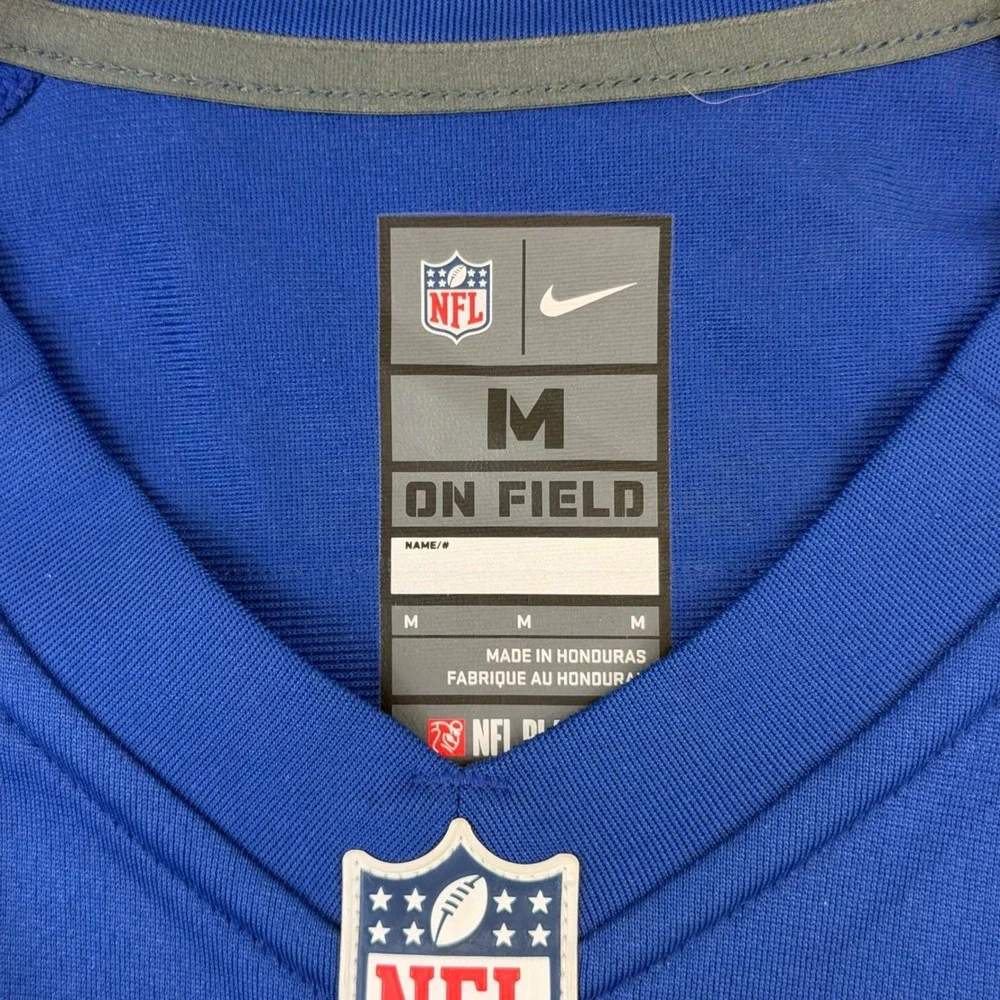 Nike NFL New York Giants Odell Beckham Jr 13 Jersey Mens Medium Blue Home Game